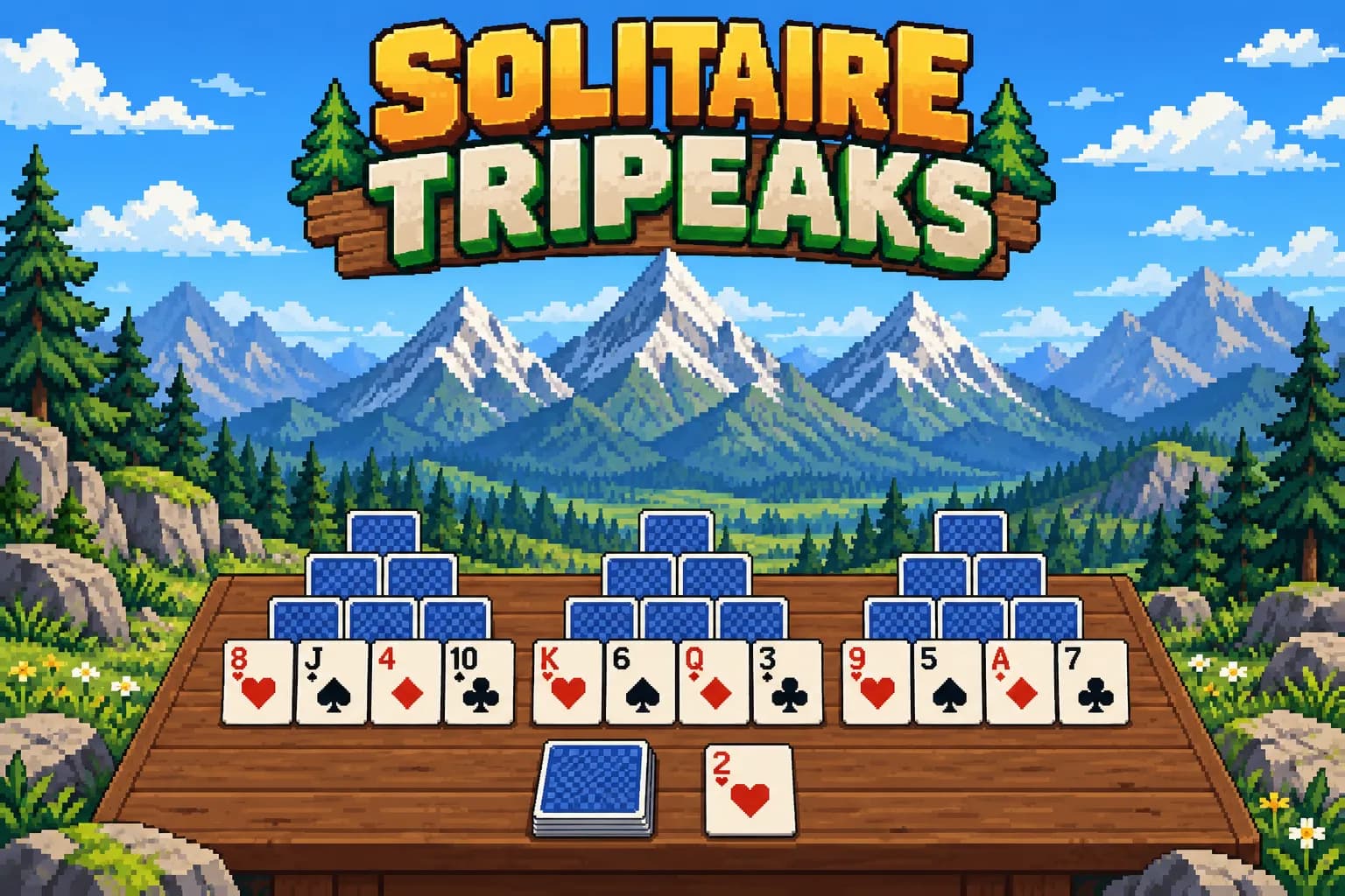 TriPeaks Solitaire